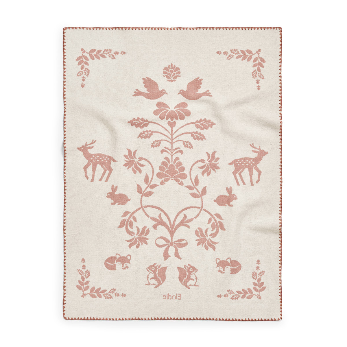 Jacquard designed Baby Blanket | Fluffy and soft | Elodie